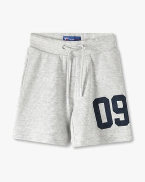 kb team spirit Boys Waffle-Knit Regular Fit Cotton Shorts-picture-30