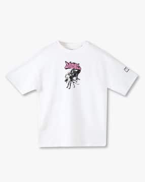 yb dnmx Boys Spider-Man Print Boxy Fit Crew-Neck T-Shirt-picture-26