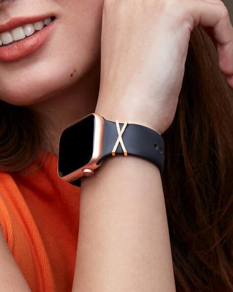 Minutiae Gold-Plated Crystal-Studded Watch Charm
