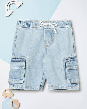 max Boys Washed Denim Shorts-picture-13