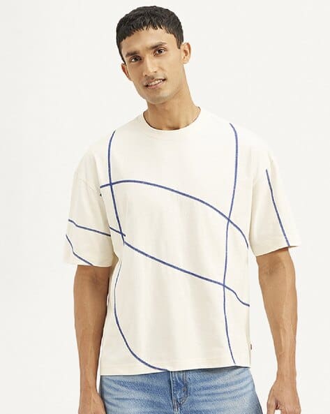 Men Graphic Regular Fit Crew Neck T-shirt