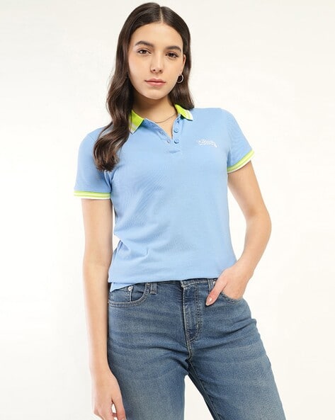 Buy Blue Tshirts for Women by LEVIS Online