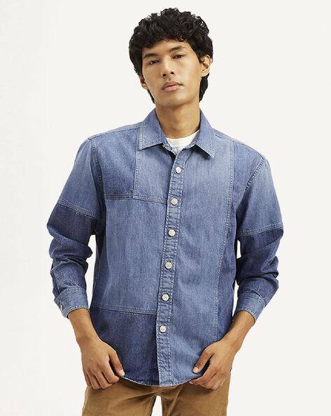 Buy blue Shirts for Men by LEVIS Online