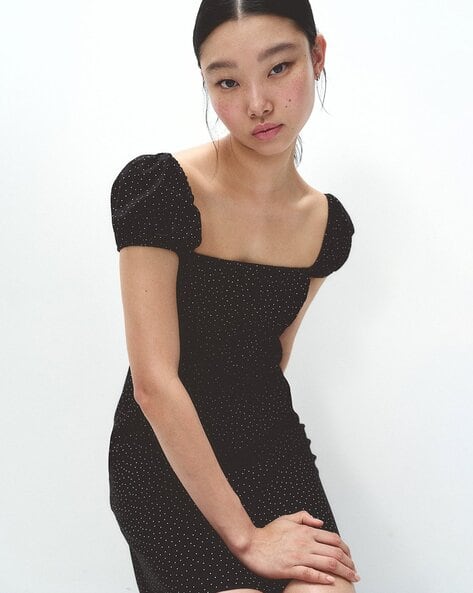 Buy H&M Women Mini Dress Online | Ajio.com