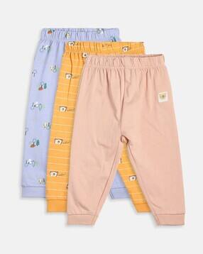 mini klub Boys Pack of 3 Printed Joggers-picture-43