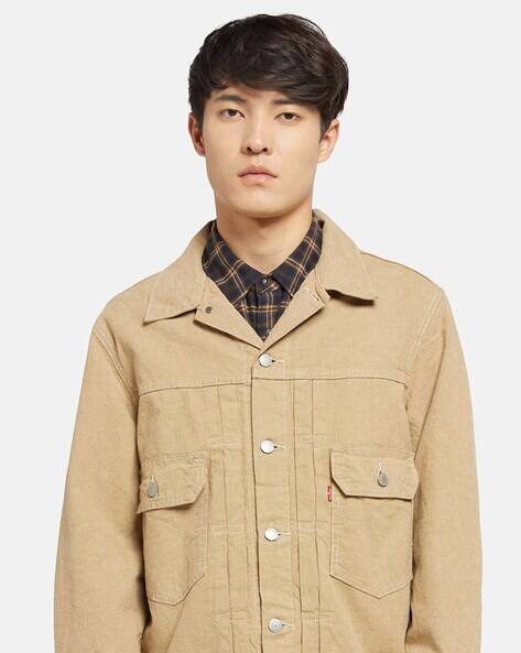 LEVI'S TYPE 1 Trucker Jacket 【RELAXED】 -473Wx593H-701499271-khaki-