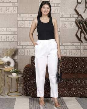 Women Cotton Relaxed Fit  Pants