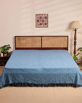  Woven Cotton Double Bed Cover