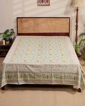 fabindia  Cotton Printed Bed Cover-picture-19