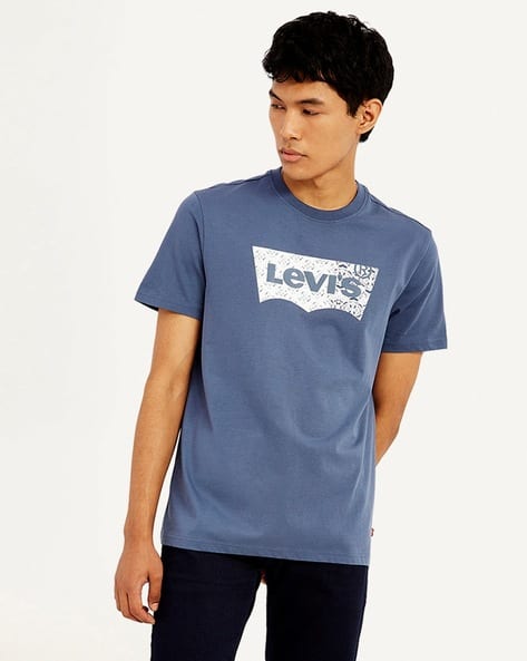 Buy blue Tshirts for Men by LEVIS Online