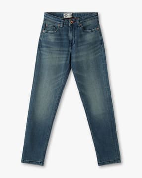 lee cooper Boys Mid-Wash Slim Fit Jeans-picture-12
