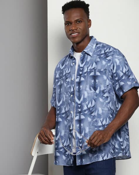 TOMMY HILFIGER Micro Print Slim Fit Shirt