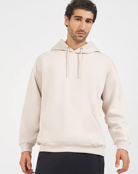 Buy Off White Sweatshirt Hoodies for Men by Styli Online