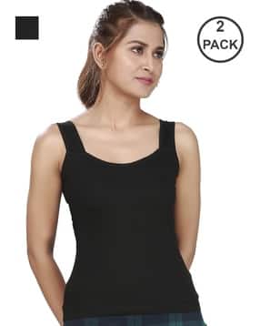 alba Pack of 2 Women Cotton Camisole -picture-13