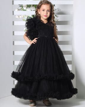 ministitch Girl Ruffles Gown Dress-picture-24