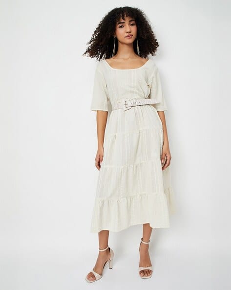 Buy OFF WHITE Dresses for Women by MAX Online