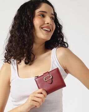 fastrack Women Bi-Fold Wallet with Logo Accent -picture-34