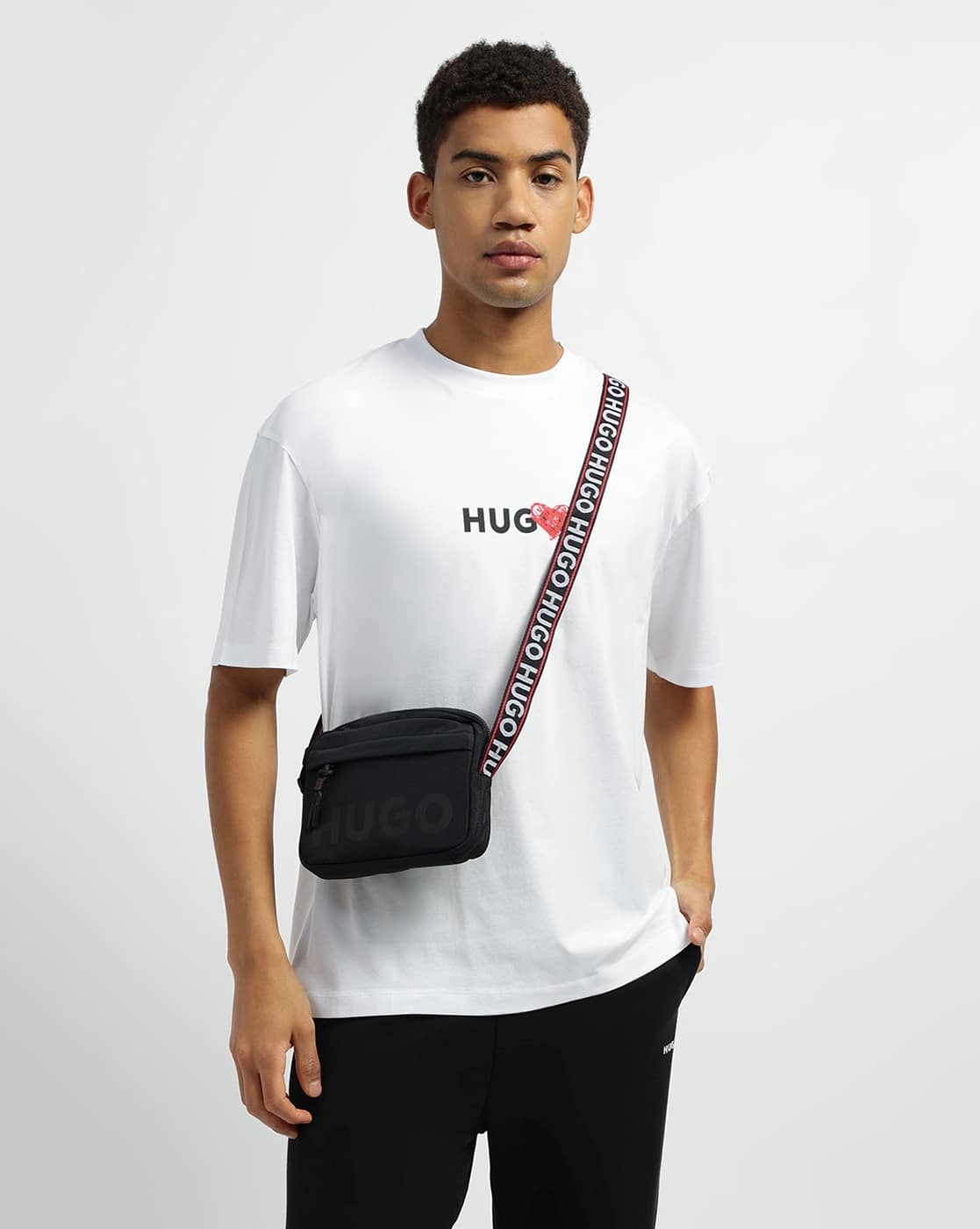 Sling Bag Hugo Boss Neck Pouch Buy Boss Bags CBMenswear Hugo Boss