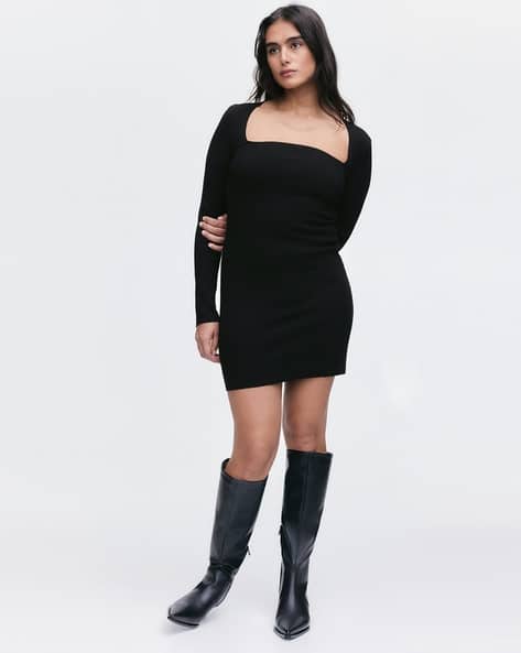 Buy Black Dresses for Women by H&M Online | Ajio.com