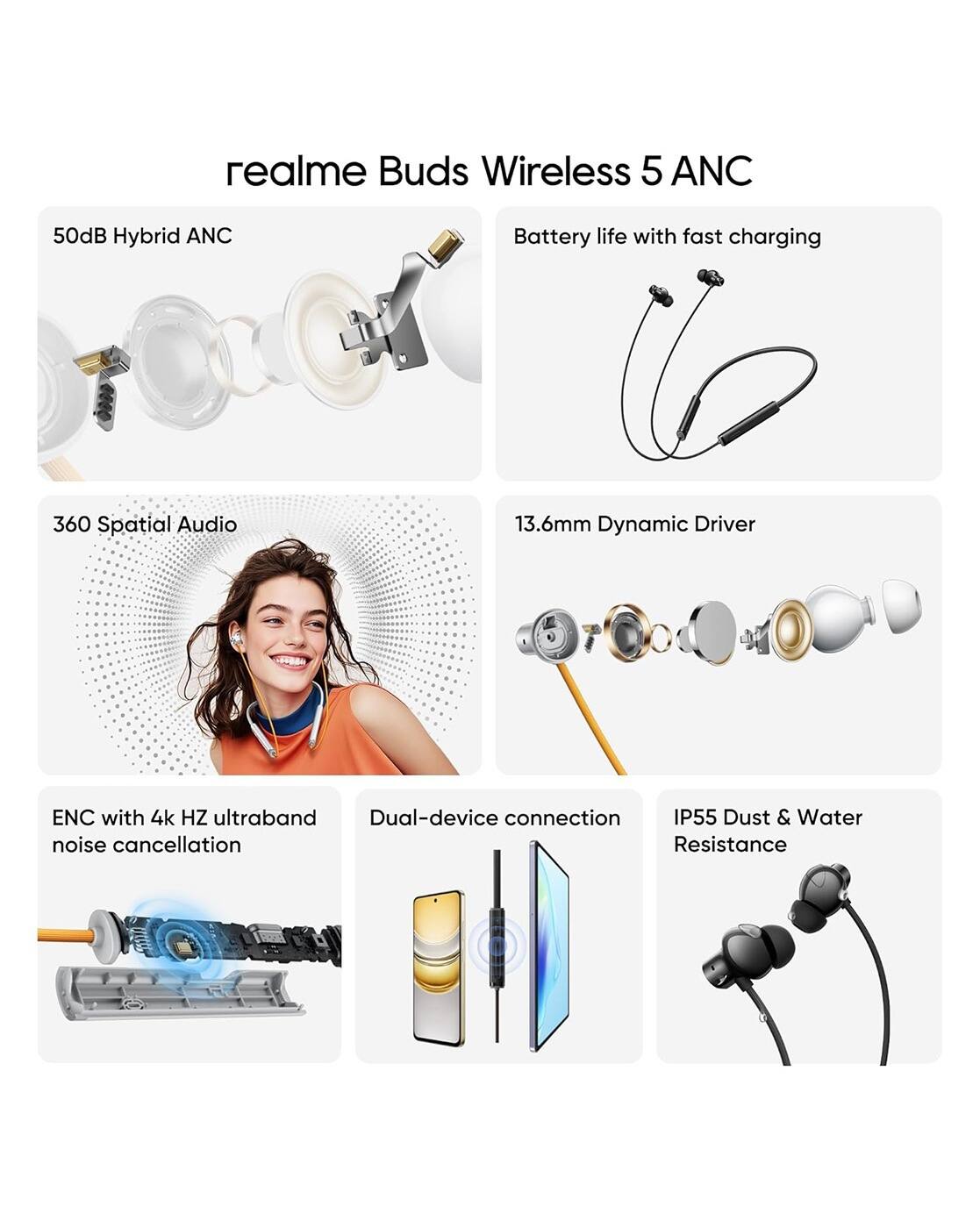 Bluetooth Water-Resistant Wireless Earphone-RMA2412
