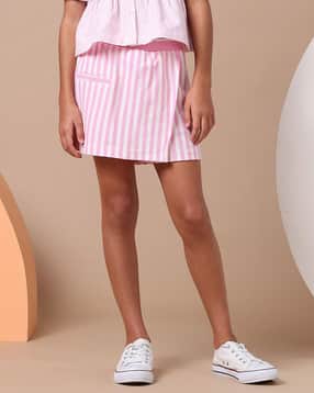u.s. polo assn. Girls Striped Cotton Skorts-picture-22
