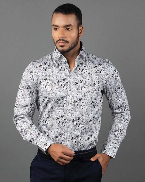 LOUIS STITCH Men Floral Print Regular Fit Shirt