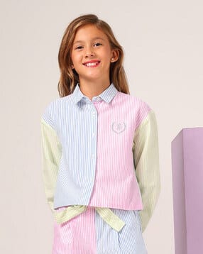 u.s. polo assn. Girls Striped Shirt Top-picture-12