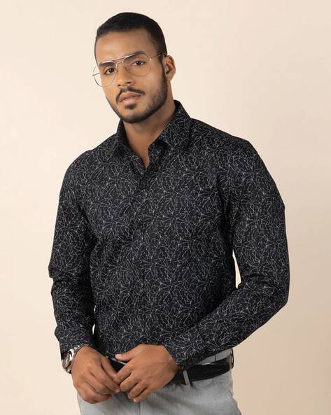 LOUIS STITCH Men Printed Regular Fit Shirt