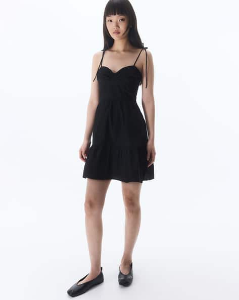 Buy H&M Mini Fit and Flare Dress Online | Ajio.com