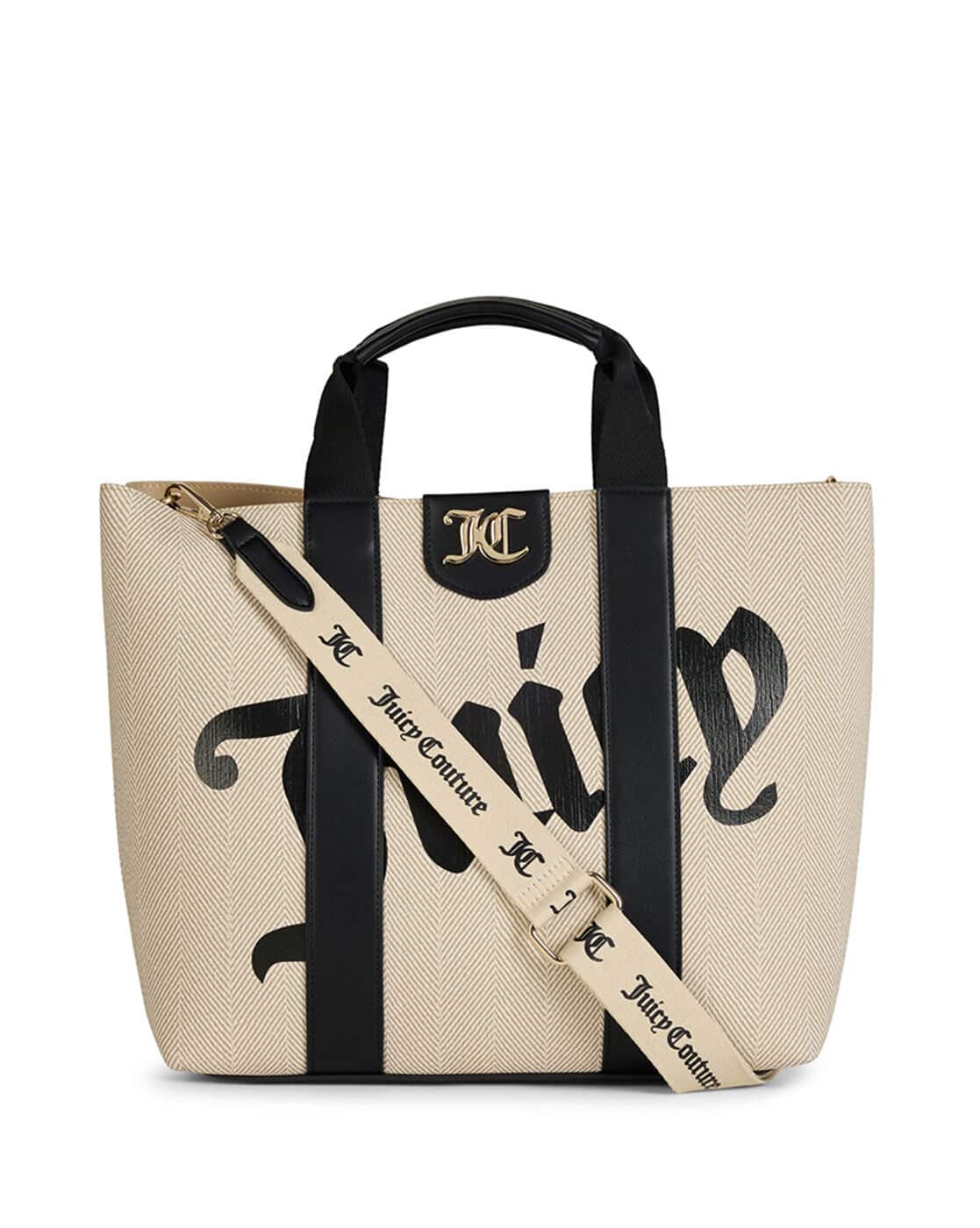 Buy JUICY COUTURE Women Textured Tote Bag Beige Color Women