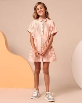 u.s. polo assn. Girls Stripes Shirt Dress-picture-12
