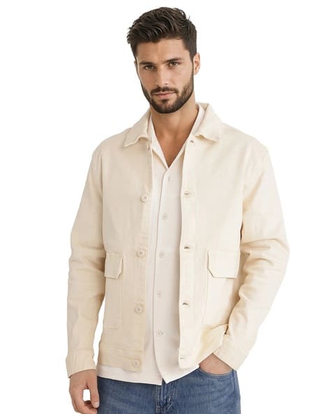 Men Regular Fit Bomber Jacket