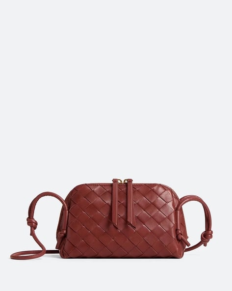 Buy BOTTEGA VENETA Intrecciato Nappa Leather Pouch with Adjustable
