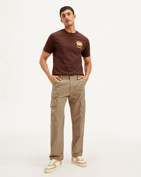 Men Loose Fit Cargo Pants