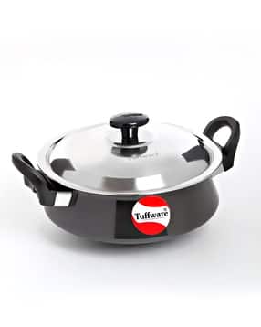 tuffwaire Hard Anodised Pot with Lid-picture-50