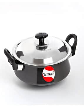 tuffwaire Hard Anodized Pot with Lid-picture-24