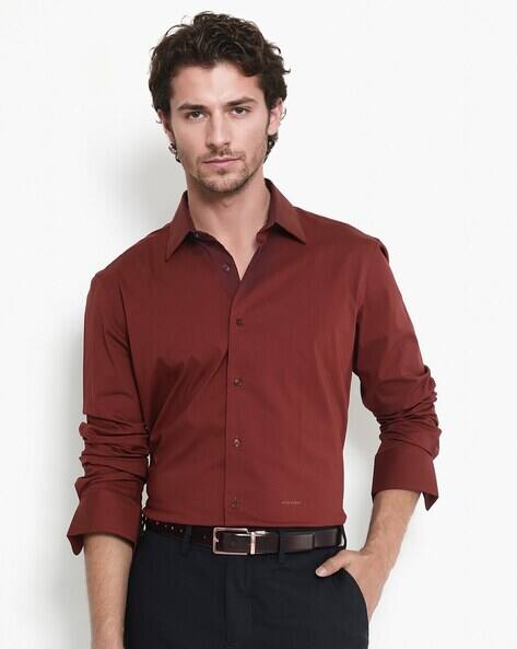 Price History of Rare Rabbit Men Spread-Collar Regular Fit Shirt