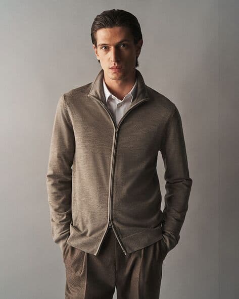 Buy Beige Sweaters Cardigans for Men by H&M Online