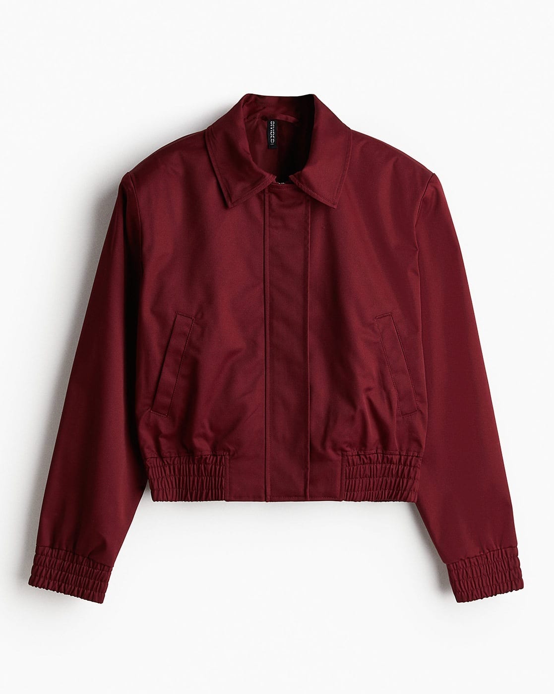 H&m Burgundy H And M Jackets Ladies Zip-through Sports Hoodie