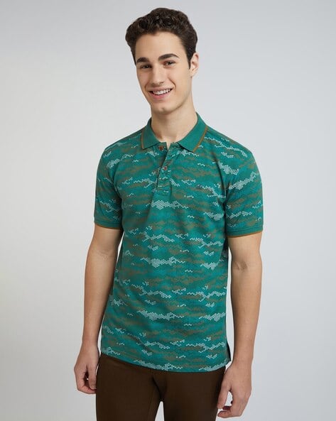 Colorplus Men Regular Fit Polo T-Shirt