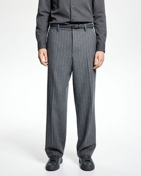 NTRUL BASIC TROUSERS GRAY NTRUL BASIC TROUSERS GRAY 3 モード スラックス Buy Grey