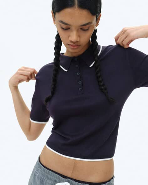 Buy Blue Tshirts for Women by H&M Online