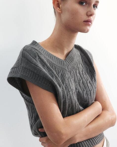 Buy Grey Sweaters Cardigans for Women by H&M Online