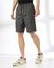 pull up shorts, CHARCOAL, 36