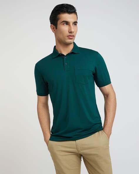 Colorplus Men Regular Fit Polo T-Shirt