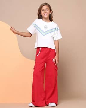 u.s. polo assn. Girls Cotton Track Pants-picture-27