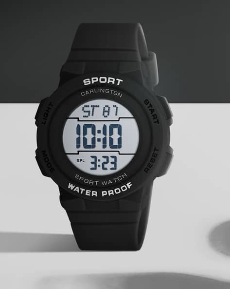 Carlington Men Digital Wrist Watch - Junior 9123 Black