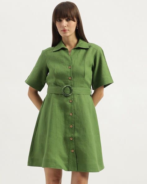 linen tea dress Osmanthus 01 main image 0
