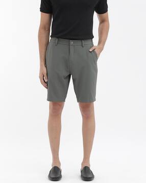 rare rabbit Men Regular Fit Flat-Front Shorts-picture-39