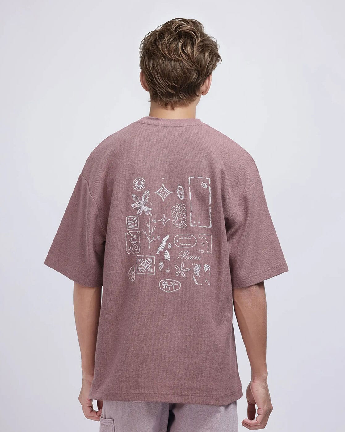 Men Cotton  Oversized Fit T-shirt